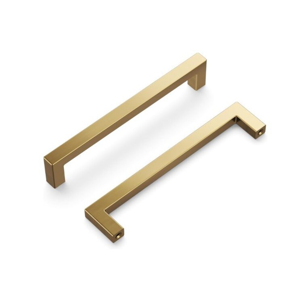 10 Pack Hickory Cabinet Pulls Luxury 5-1/16 In Hardware Solid Core Kitchen 128mm